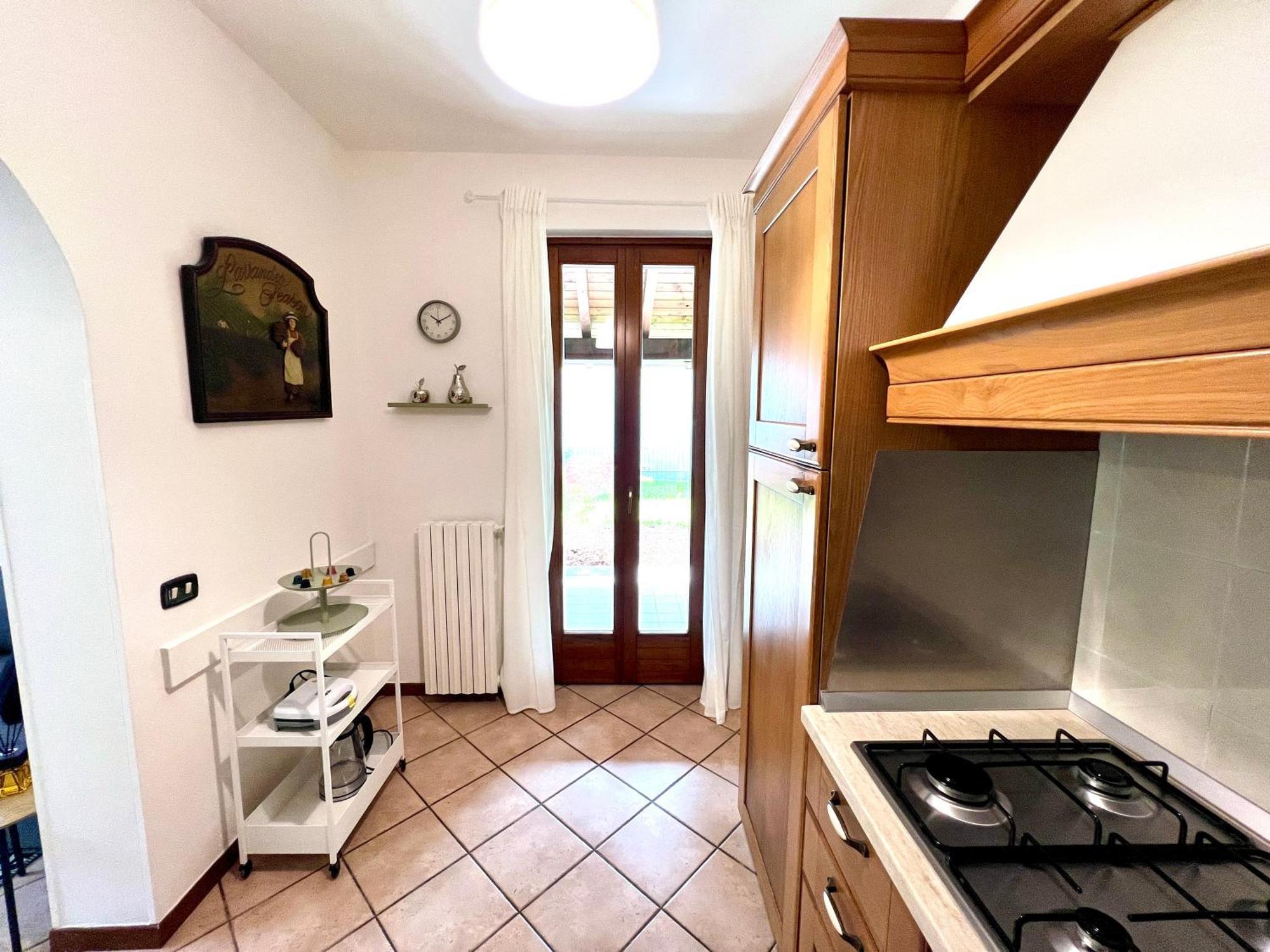 L'Acero Rosso - Giardino Privato E Box Auto Villa Menaggio Exteriör bild